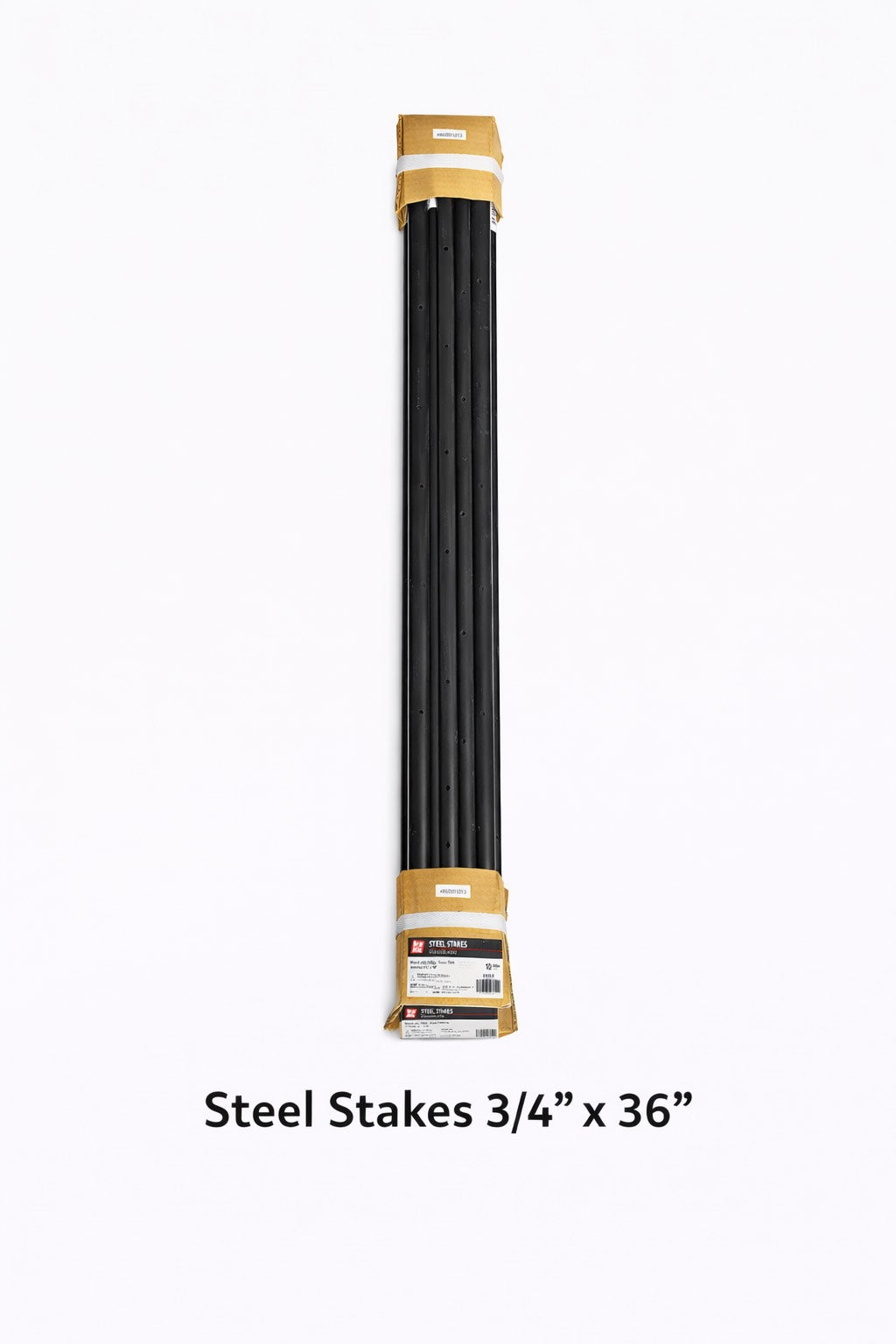 Steel Stakes 3/4" x 36" – Sold Individually