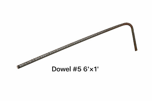 Dowel #5 Grade 60 – 6 ft x 1 ft