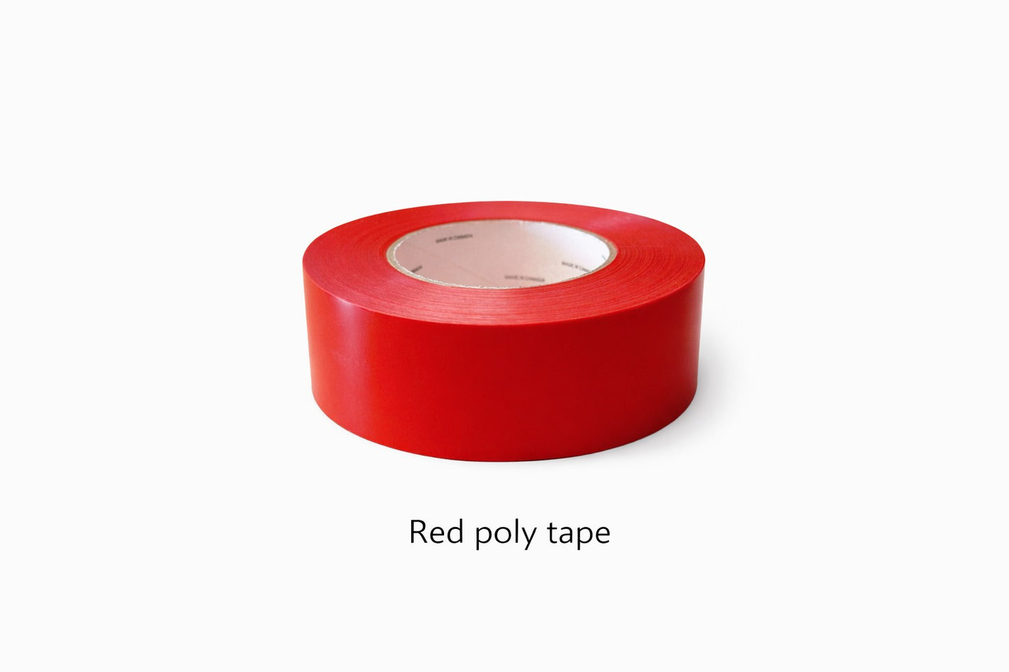Red Poly Tape – 2" x 60 yd