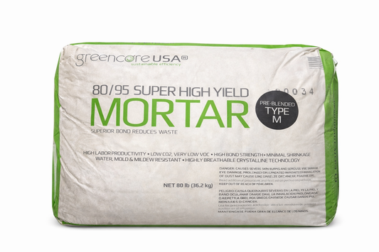 Mortar Mix Type M – GreenCore – 80 lb Bag
