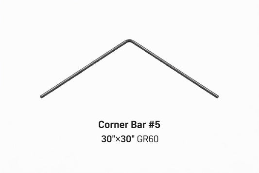 Corner Bar #5 30" x 30" (Grade 60)