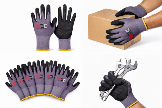 MDC Safety Work Gloves – Medium (12 Pairs per-Pack)