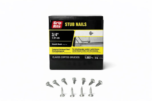 3/4" Masonry Stub Nails