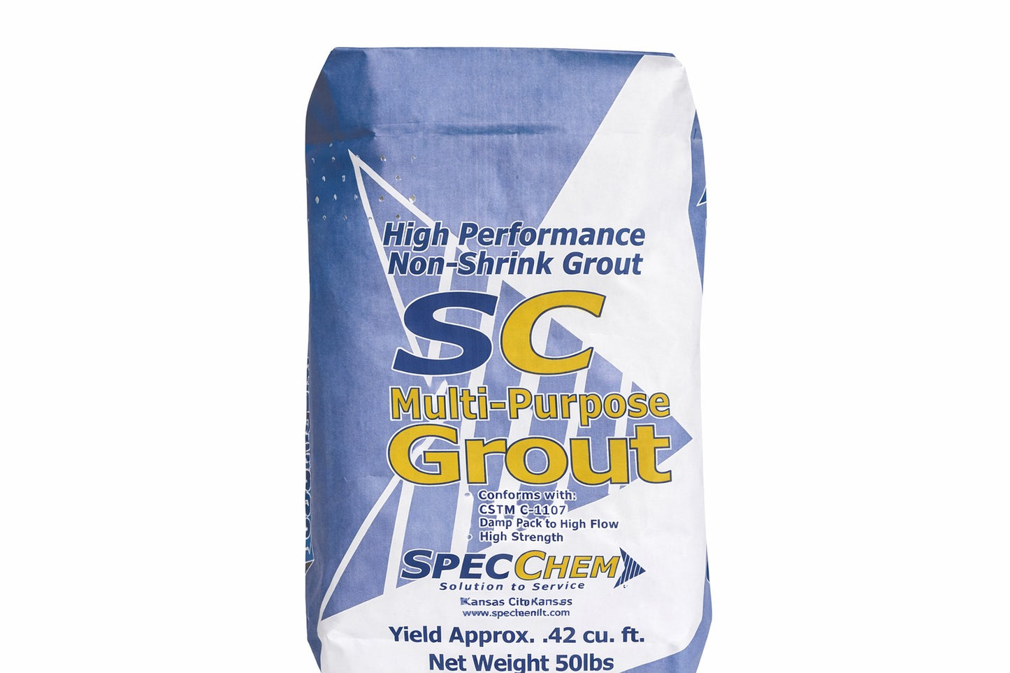 SpecChem Non-Shrink Multipurpose Grout – 50 lbs